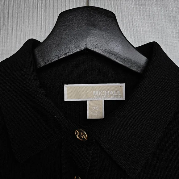 Michael Kors Black Long Sleeve Dress - Picture 3 of 8